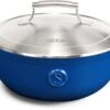 Saveur Selects Hapjespan Voyage - Classic Blue - ø 25 Cm / 3.3 Liter - Geëmailleerde Anti-aanbaklaag 1 Saveur Selects Hapjespan Voyage - Classic Blue - ø 25 Cm / 3.3 Liter - Geëmailleerde Anti-aanbaklaag -Keukenbenodigdheden Winkel 1 1 12