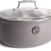 Saveur Selects Braadpan Ovaal Voyage - Rabbit Grey - ø 30 Cm / 5.6 Liter - Geëmailleerde Anti-aanbaklaag -Keukenbenodigdheden Winkel 1 1 20