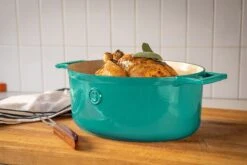 Saveur Selects Braadpan Ovaal Voyage - Saveur Blue - ø 30 Cm / 5.6 Liter - Geëmailleerde Anti-aanbaklaag -Keukenbenodigdheden Winkel 1 2 18 scaled 1