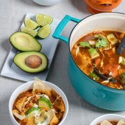 Saveur Selects Braadpan Voyage - Saveur Blue - ø 25 Cm / 4.7 Liter - Geëmailleerde Anti-aanbaklaag -Keukenbenodigdheden Winkel 1 4 17