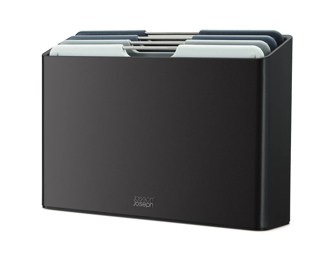 Joseph Joseph 4-delige Snijplankenset Met Houder - Folio - Grijs 3 Joseph Joseph 4-delige Snijplankenset Met Houder - Folio - Grijs