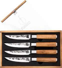 Forged Steakmessen Olive - 4 Stuks -Keukenbenodigdheden Winkel 1104x1200 1