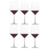 Zwiesel Glas Rode Wijnglazen Pure - 550 Ml - 6 Stuks -Keukenbenodigdheden Winkel 112413 Pure Cabernet 1 mitInhalt 000013431 59379 6 stuks