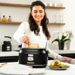 Westinghouse Retro Waterkoker + Broodrooster 2 Sleuven + Blender - Zwart 22 Westinghouse Retro Waterkoker + Broodrooster 2 Sleuven + Blender - Zwart -Keukenbenodigdheden Winkel 1200x1200 141