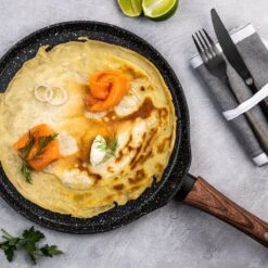 Westinghouse Pannenkoekpannenset Marble Wood - ø 26 En 28 Cm - Inductie En Alle Andere Warmtebronnen -Keukenbenodigdheden Winkel 1200x1200 91