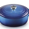 Le Creuset Braadpan Signature - Ovaal - Azure - ø 31 Cm / 6.3 Liter -Keukenbenodigdheden Winkel 21178292202430 1