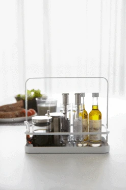 Yamazaki Kruidenrek Tower Wit 9 Yamazaki Kruidenrek Tower Wit -Keukenbenodigdheden Winkel 2254 TOWER SEASONING RACK WH 02 1000x