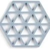 Zone Denmark Pannenonderzetter Triangles - Sky - 16 X 14 Cm -Keukenbenodigdheden Winkel 331286 high