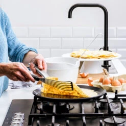 GreenPan Pannenkoekenpan Copenhagen - Zwart - ø 28 Cm - Keramische Anti-aanbaklaag -Keukenbenodigdheden Winkel 3a18e4eff90d814e848cc32161d191601d04c272 6 Cop PancakeP 28cm CC003112 001 SpecialFeature5B15D