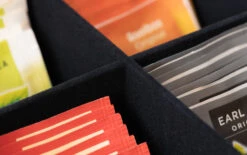 Sakura Tea Theedoos - Wit - 6-vaks - Met Fluweel - 43 X 9 Cm -Keukenbenodigdheden Winkel 4 detail 6 en 9 4