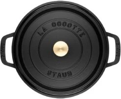 Staub Braadpan / Cocotte - Zwart - ø 26 Cm / 5.2 Liter -Keukenbenodigdheden Winkel 40500 241 0 8 4