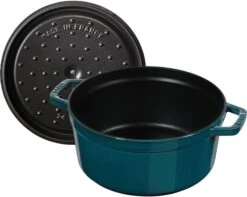 Staub Braadpan / Cocotte - La Mer - ø 28 Cm / 6.7 Liter 12 Staub Braadpan / Cocotte - La Mer - ø 28 Cm / 6.7 Liter -Keukenbenodigdheden Winkel 40501115 5