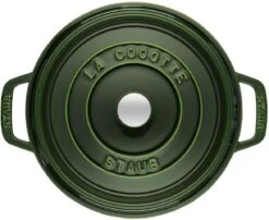 Staub Braadpan / Cocotte - Basilicum - ø 28 Cm / 6.7 Liter 9 Staub Braadpan / Cocotte - Basilicum - ø 28 Cm / 6.7 Liter -Keukenbenodigdheden Winkel 40509 354 0 2 1