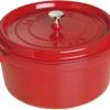 Staub Braadpan / Cocotte - Kersenrood - ø 28 Cm / 6.7 Liter -Keukenbenodigdheden Winkel 40509 852 0 1
