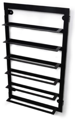 Blackwell Wijnrek - Voor 6 Flessen - Zwart -Keukenbenodigdheden Winkel 44 COOK1947