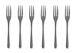 Sambonet Gebaksvorkjes Taste Zwart 6 Stuks