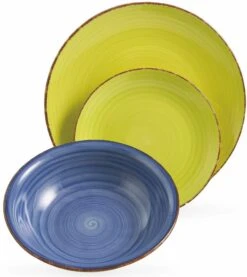 Villa D'Este Serviesset Baita 2 Intensita Doppia - 18-delig / 6 Personen -Keukenbenodigdheden Winkel 5907302 n