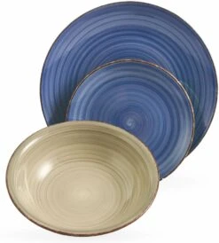 Villa D'Este Serviesset Baita 2 Intensita Doppia - 18-delig / 6 Personen -Keukenbenodigdheden Winkel 5907302 o