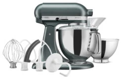 KitchenAid Keukenmachine Artisan - Kantelbare Kop - Juniper - 4.8 Liter - 5KSM175PSEJP -Keukenbenodigdheden Winkel 5KSM175xJP JUNIPER 230393kpp01 020 srgb