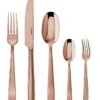 Sambonet Bestekset Flat - Koper - 30 Delig / 6 Personen -Keukenbenodigdheden Winkel 62712CN1