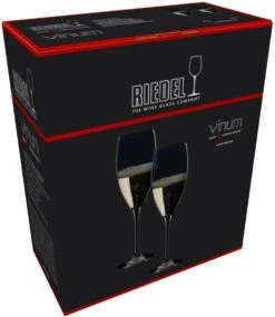 Riedel Champagne Glazen Vinum - Cuvee Prestige - 2 Stuks -Keukenbenodigdheden Winkel 641600048 packaging dnI3R IE