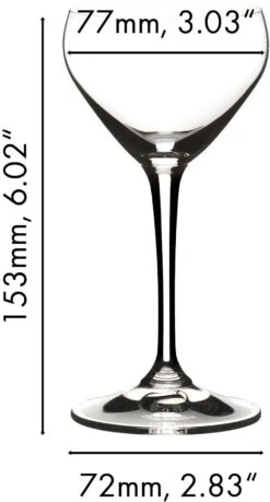 Riedel Cocktail Glazen Nick En Nora - 2 Stuks -Keukenbenodigdheden Winkel 641700005 dimensions qJjX3Pkv