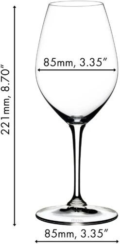 Riedel Champagne Glazen / Witte Wijnglazen Wine Friendly - 4 Stuks -Keukenbenodigdheden Winkel 642200403 dimensions meuzh7Bc 1