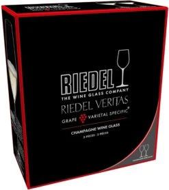 Riedel Champagne Glazen Veritas - 2 Stuks -Keukenbenodigdheden Winkel 644900028 packaging KbCvOxHl