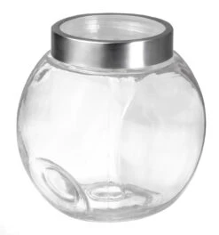 Sareva Voorraadpot / Snoeppot - Glas / RVS Deksel - 2.2 Liter 10 Sareva Voorraadpot / Snoeppot - Glas / RVS Deksel - 2.2 Liter -Keukenbenodigdheden Winkel 7061118446343 2 1