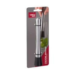 Vacu Vin Cocktailstamper - Zilver - 18.5 Cm -Keukenbenodigdheden Winkel 78545606 Cocktail Muddler Pack