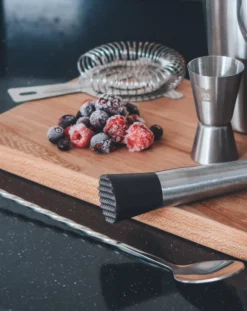 Vacu Vin Cocktail Zeef - Zilver - ø 9.5 Cm -Keukenbenodigdheden Winkel 78623606 Bar Spoon Lifestyle V1 scaled 3