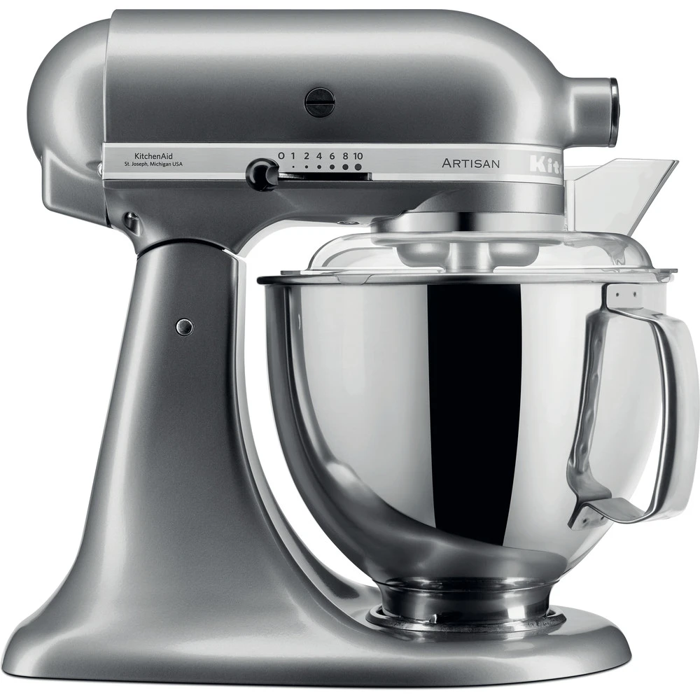 KitchenAid Keukenmachine Artisan - Kantelbare Kop - Contour Zilver - 4.8 Liter - 5KSM175PSECU 3 KitchenAid Keukenmachine Artisan - Kantelbare Kop - Contour Zilver - 4.8 Liter - 5KSM175PSECU