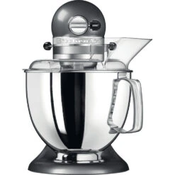 KitchenAid Keukenmachine Artisan - Kantelbare Kop - Tingrijs - 4.8 Liter - 5KSM175PSEMS -Keukenbenodigdheden Winkel 8597015014005B15D 2