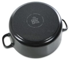BK Braadpan Bourgogne - Pitch Black - ø 24 Cm / 4.2 Liter -Keukenbenodigdheden Winkel 8718311313673 4 1