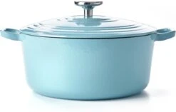 BK Braadpan Bourgogne - Aqua Blue - ø 28 Cm / 6.7 Liter -Keukenbenodigdheden Winkel 8718311317527 1