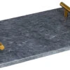 Jay Hill Dienblad - Met Handvatten - Marmer - Grijs - 30 X 20 Cm 2 Jay Hill Dienblad - Met Handvatten - Marmer - Grijs - 30 X 20 Cm -Keukenbenodigdheden Winkel 8720364453220