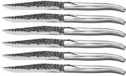 Jay Hill Steakmessen Laguiole - Raw Black - RVS - 6 Stuks 12 Jay Hill Steakmessen Laguiole - Raw Black - RVS - 6 Stuks -Keukenbenodigdheden Winkel 8720364453435 2