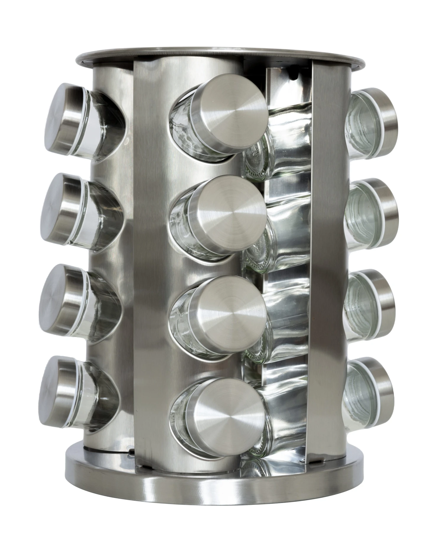 Blackwell Kruidenrek / Kruidencarrousel - Inclusief 16 Kruidenpotjes - RVS 8 Blackwell Kruidenrek / Kruidencarrousel - Inclusief 16 Kruidenpotjes - RVS - Afbeelding 6