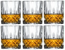 Cookinglife Whiskey Glazen / Cocktailglazen / Waterglazen Moray - 320 Ml - 6 Stuks -Keukenbenodigdheden Winkel 8720955225793
