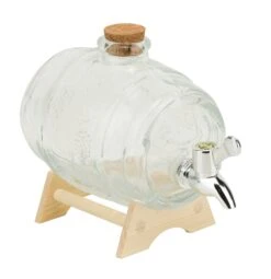 Cosy & Trendy Dispenser Met Houten Staander - 1 Liter