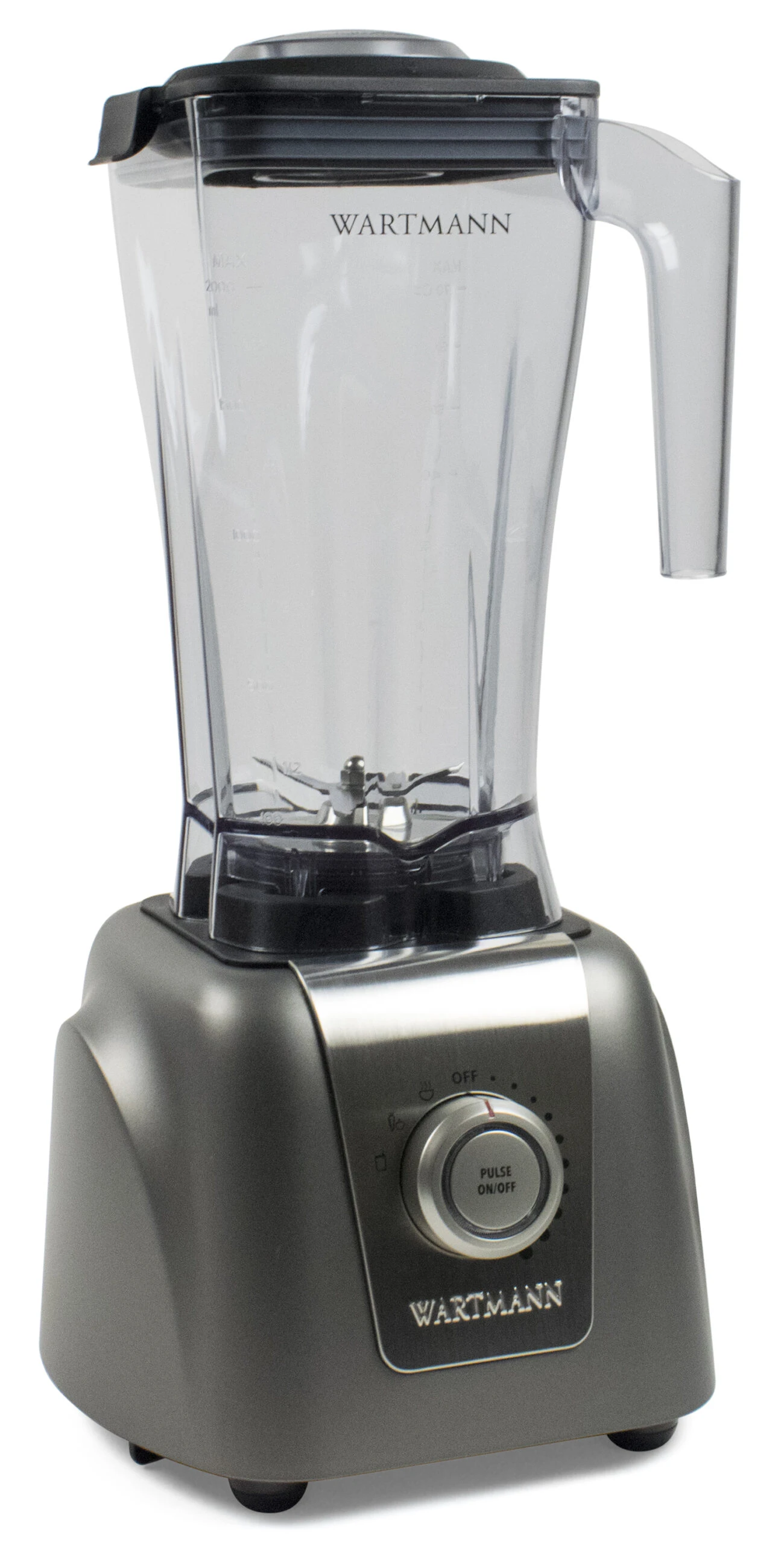 Wartmann Blender - 1250 W - Antraciet - 2 Liter 3 Wartmann Blender - 1250 W - Antraciet - 2 Liter