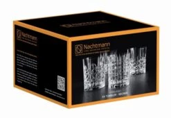 Nachtmann Whiskey Glazen Highland - 345 Ml - 4 Stuks -Keukenbenodigdheden Winkel BOX Highland PU4 95906 0