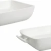 BonBistro Ovenschaal Yong Squito - 16 X 16 X 5 Cm / 940 Ml - Wit - 2 Stuks -Keukenbenodigdheden Winkel CL productafbeeldingen 2024 06 04T112758.615 1