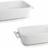 BonBistro Ovenschaal Yong Squito - 33 X 24 X 6 Cm / 3.5 Liter - Wit - 2 Stuks -Keukenbenodigdheden Winkel CL productafbeeldingen 2024 06 04T114946.464 2