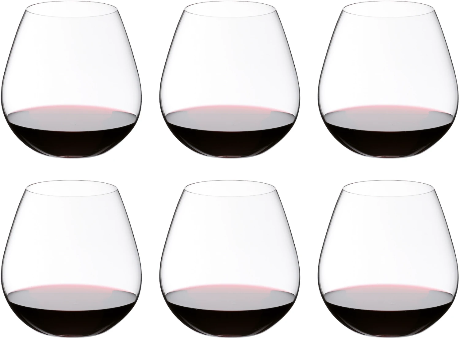 Riedel Rode Wijnglazen O Wine - Pinot Noir / Nebbiolo - 6 Stuks 3 Riedel Rode Wijnglazen O Wine - Pinot Noir / Nebbiolo - 6 Stuks