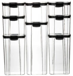 Sareva Voorraadpotten Set - Kunststof - 8 Delige Set -Keukenbenodigdheden Winkel COOK3048 Edit