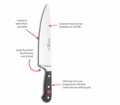 Wusthof Vleesmes Classic 20 Cm -Keukenbenodigdheden Winkel Classic 15