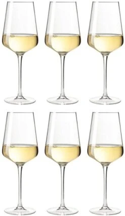 Leonardo Witte Wijnglazen Puccini - 560 Ml - 6 Stuks