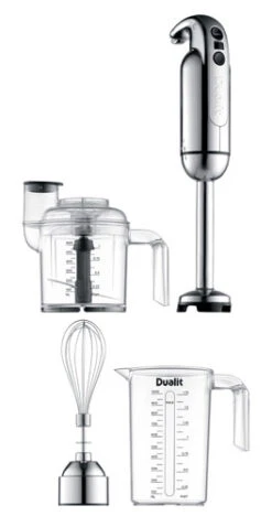 Dualit Staafmixer Set - 3-delig - Zilver - D88930 10 Dualit Staafmixer Set - 3-delig - Zilver - D88930 -Keukenbenodigdheden Winkel D88930 002 Staafmixer lang 264x500 1