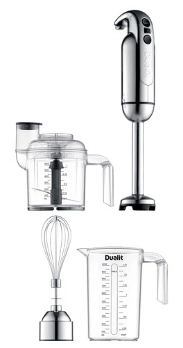 Dualit Staafmixer Set - 3-delig - Zilver - D88930 5 Dualit Staafmixer Set - 3-delig - Zilver - D88930 - Afbeelding 3